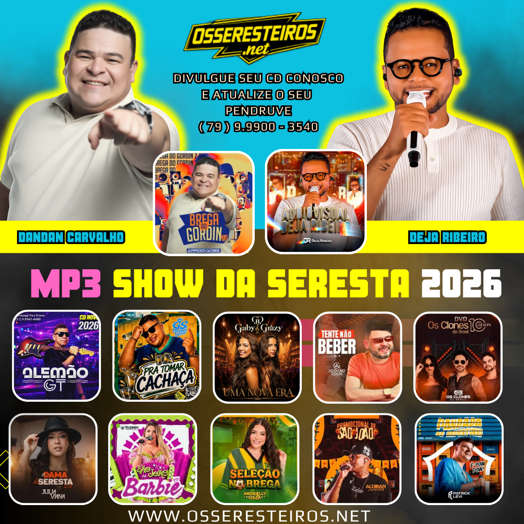 DISCO DE MP3 - SHOW DA SERESTA 2026