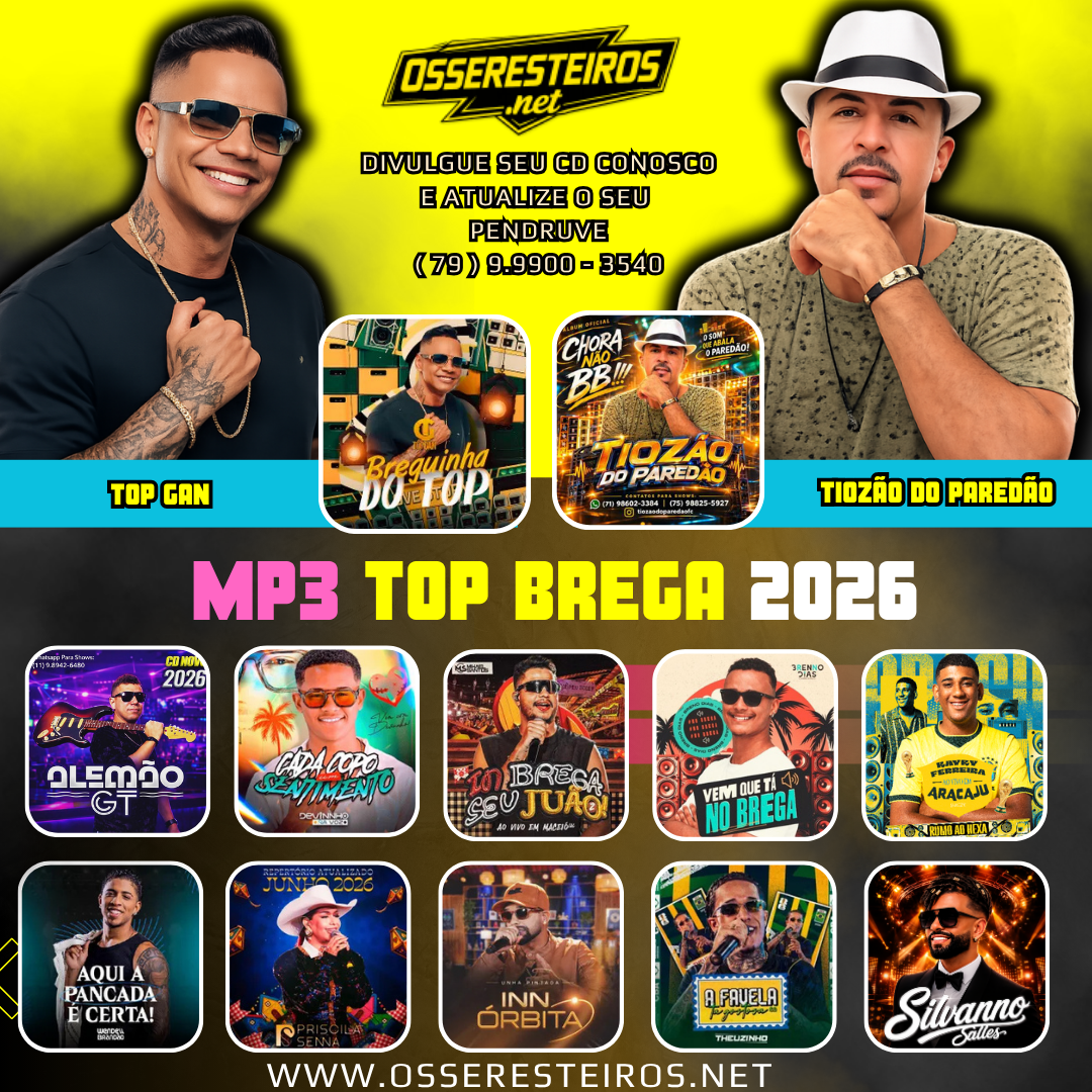 DISCO DE MP3 - TOP BREGA 2026