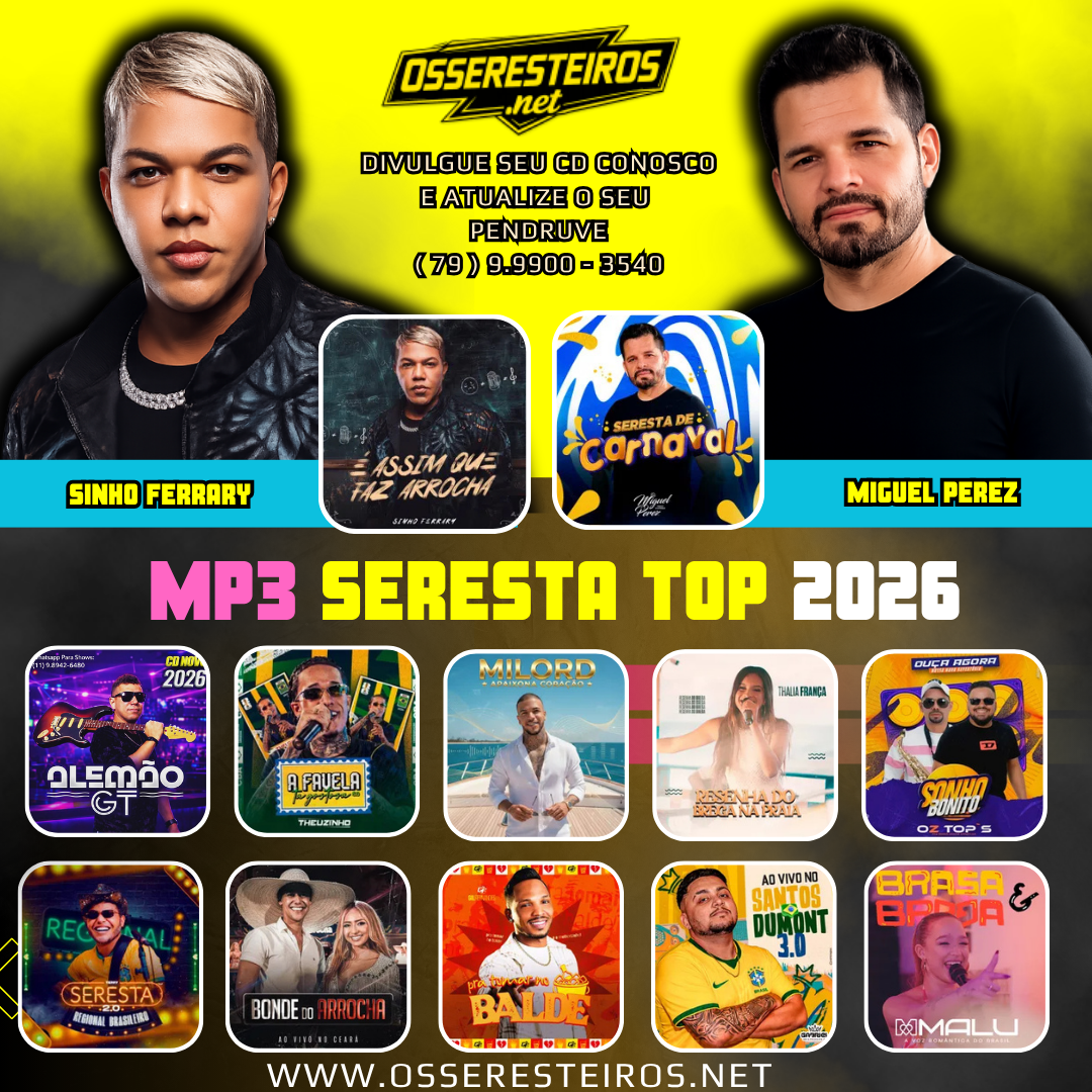 DISCO DE MP3 - SERESTA TOP 2026
