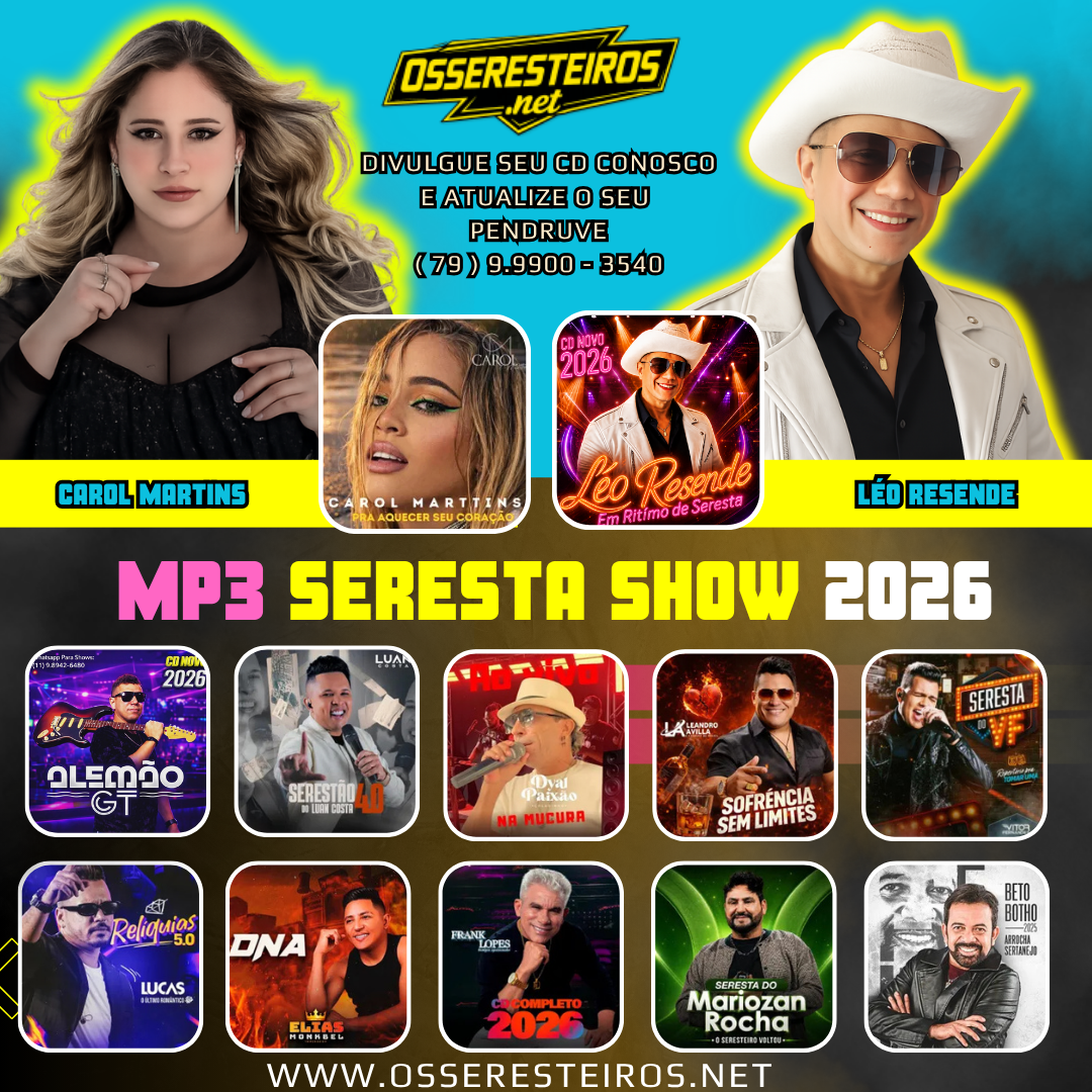 DISCO DE MP3 - SERESTA SHOW 2026