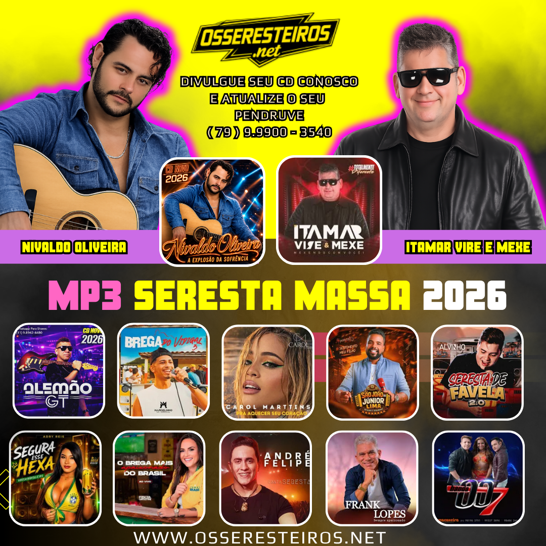 DISCO DE MP3 - SERESTA MASSA 2026